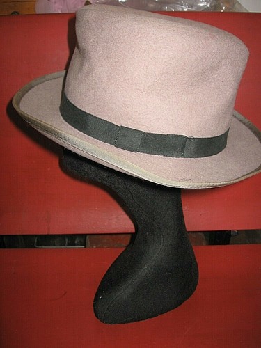 VINTAGE 1960s TAN WIDE BRIM PLANAR 