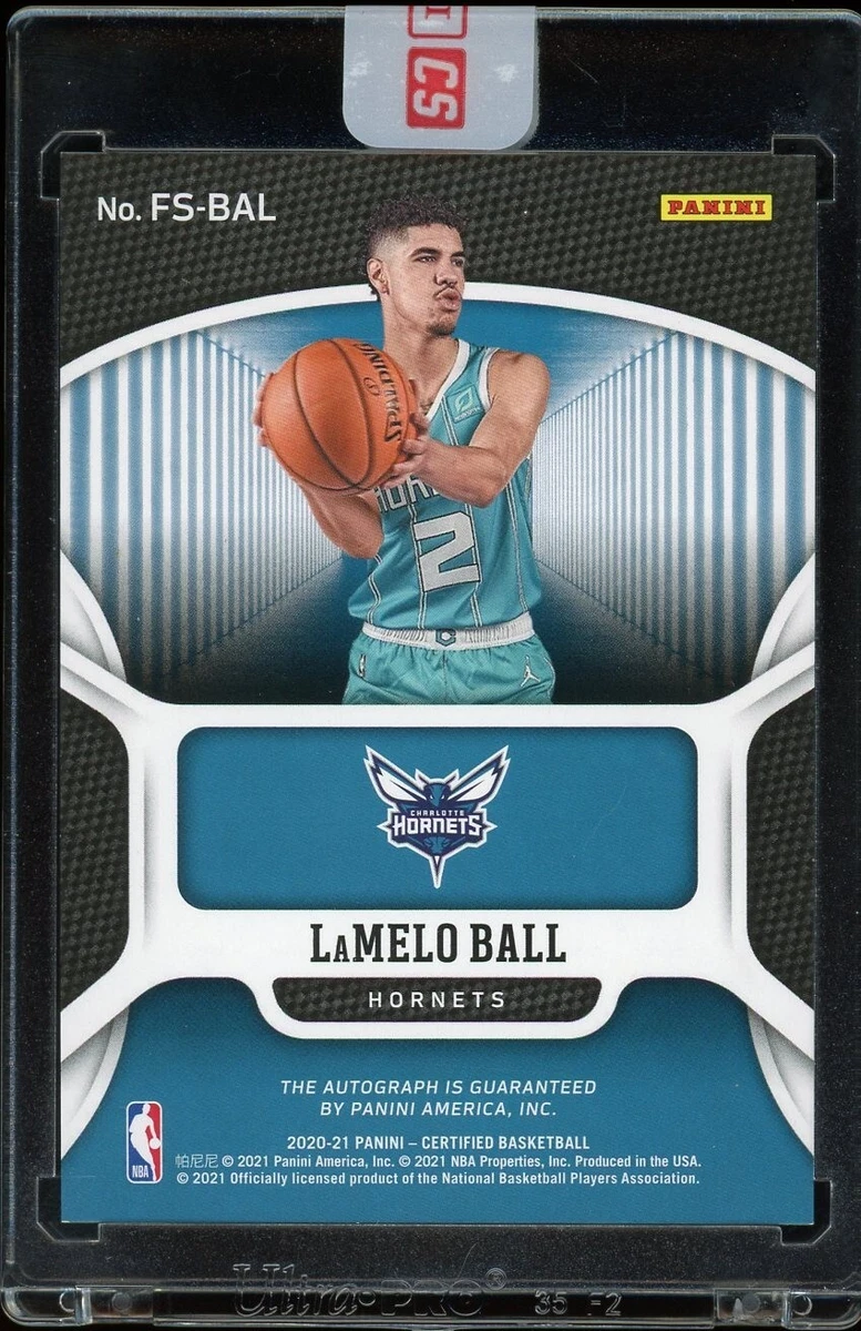 2020-2021 Certified Lamelo Ball Fresh Faces Rookie Auto RC Autograph