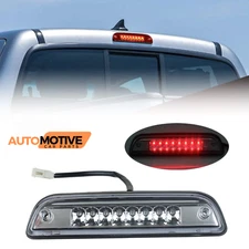 For 1995-2021 Toyota Tacoma Pickup 3RD Third Brake Light Red Tail Led Chrome