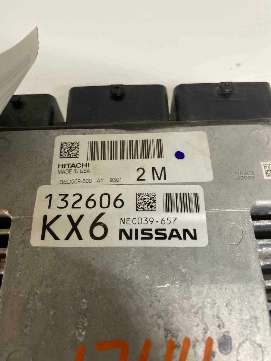 Ｋ 19 20 NISSAN ALTIMA Engine Motor Brain Box ECM ECU 132606KX6