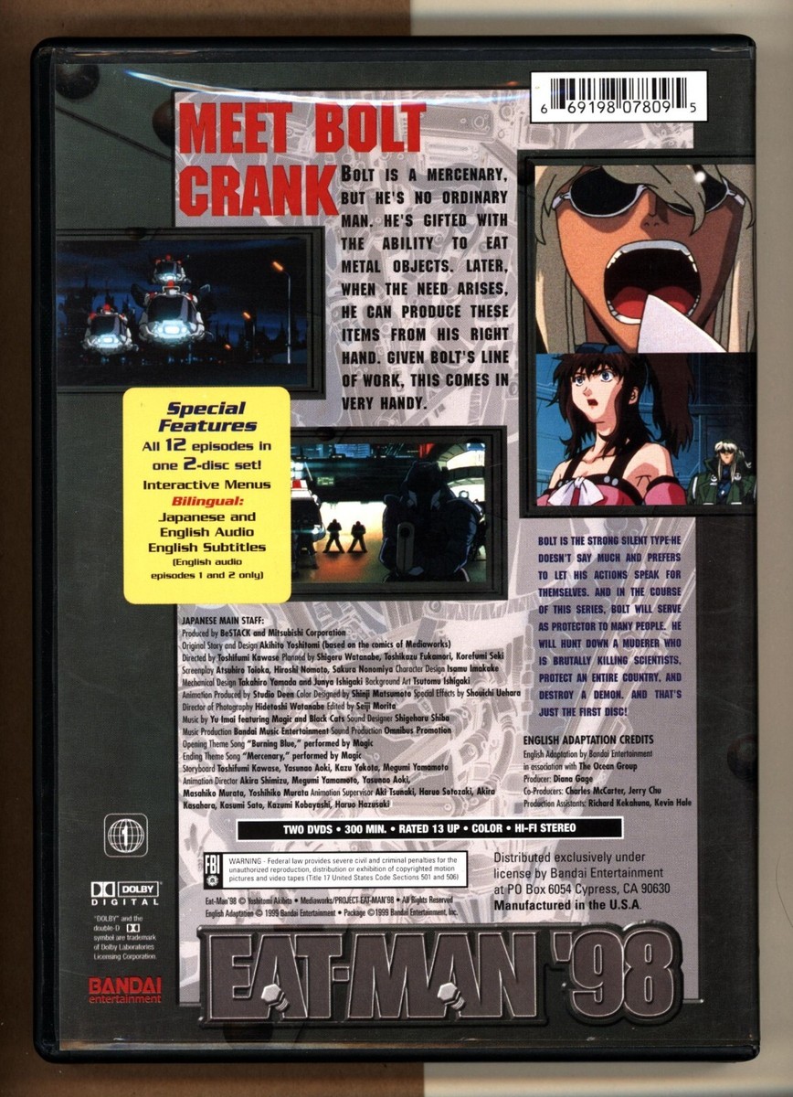 Eat-Man 98 DVD Set (DVD, 2000) for sale online | eBay