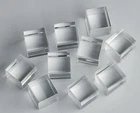 10 PCs 1” x 1" x 1" SQUARE CLEAR ACRYLIC Plexiglass Lucite ROD CUBES PEGS 1 Inch