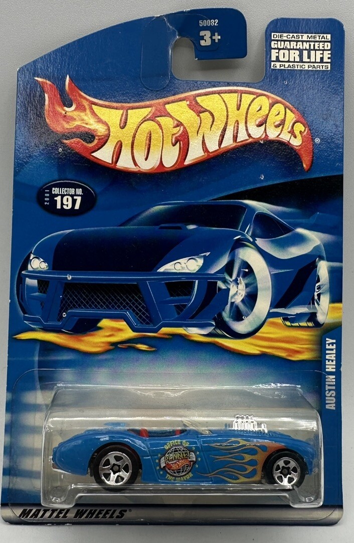 2001 Hot Wheels Austin Healey Collector #197 Mattel Diecast Metal 2000