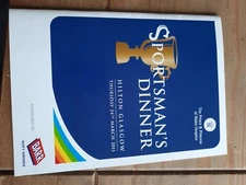 2011 Sportsnan Dinner Brochure With Signatures.