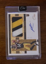 2023 Panini One George Pickens Rookie Patch Autograph Card Sealed #18 #’d 26/49