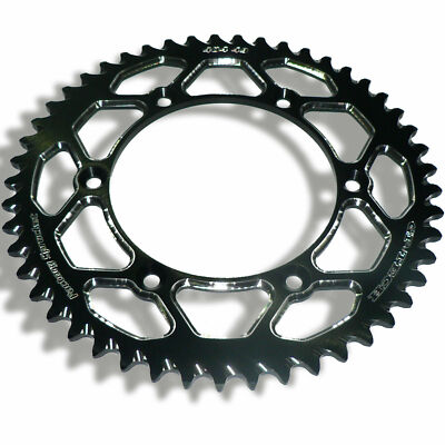 GP-TECH Factory Sprocket Honda Kettenrad Schwarz CR CRF 125 250 450 MX 51 Zähne
