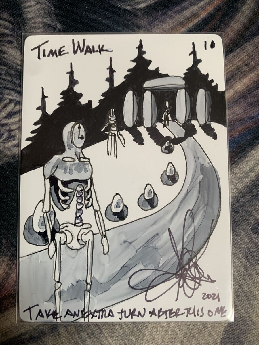 Amy Weber Artist Sketch Time Walk Signed MTG! | eBay Amy Weber Artist Sketch Time Walk Signed MTG! | eBay