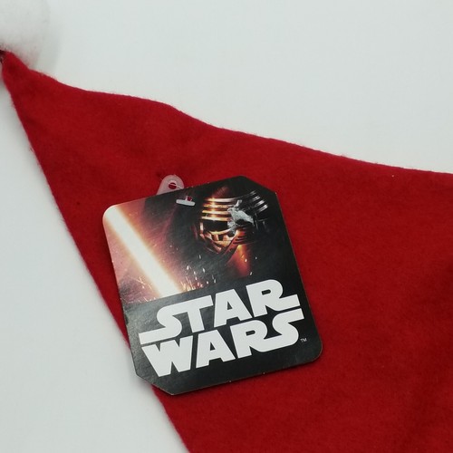 Disney Star Wars Santa Hat R2D2 Yoda Chewbacca Christmas Felt Santa Hat New - Picture 9 of 10