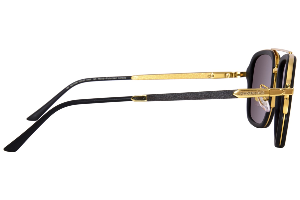 Chopard ショパール ゴールドフレーム サングラス　M2304 Chopard Eyewear Square Frame Sunglasses | Gold | FARFETCH