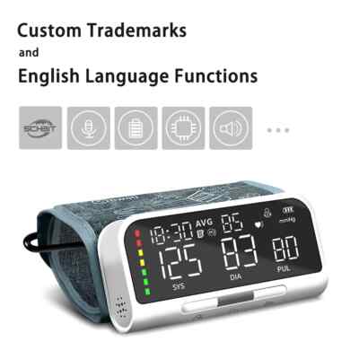 Intelligent Voice Function Sphygmomanometer Wireless Automatic Sphygmomanometer