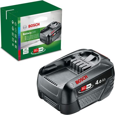 Bosch Home and Garden Akku Pack PBA 18V 4.0Ah W-C 18 Volt System, 4.0Ah