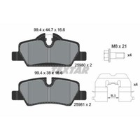 Textar BremsbeläGe Bremsbelegsatz Hinten Passend FüR Mini Mini