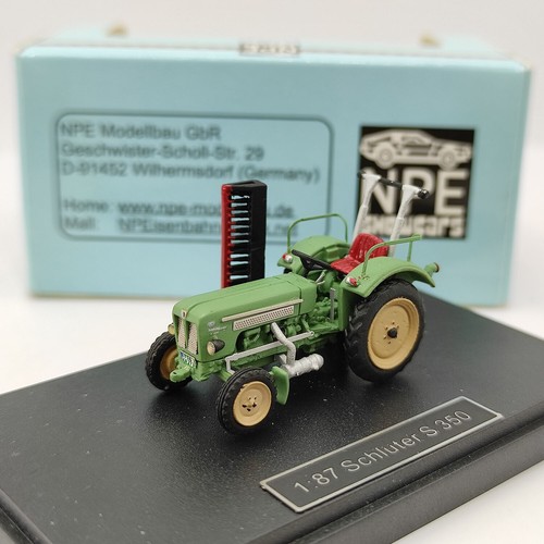 NPE 1:87 Scale Schuller S 350 Agricultural Tractor Resin Model - 第 1/18 張圖片