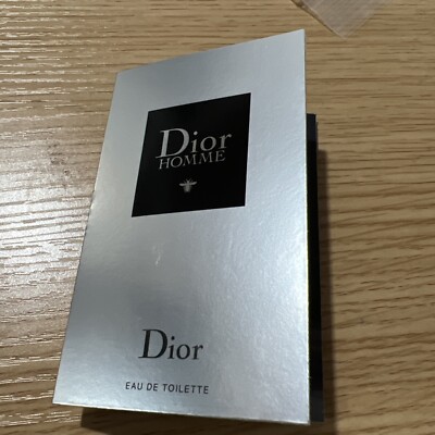 Dior Homme Eau De Toilette (0.03 Oz / 1 ML) Sample Spray *New With Card*