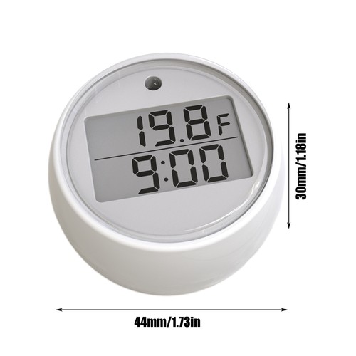 Water Thermometer for Ice Bath, Waterproof Ice Bath Thermometer Timer, Floating - Picture 3 of 15