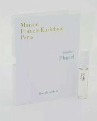  Maison Francis Kurkdjian Feminin Pluriel EDP Vial Spray 2ml 0.06 fl oz