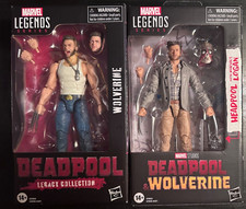 Marvel Legends Deadpool Legacy Collection Wolverine  Logan w headpool set