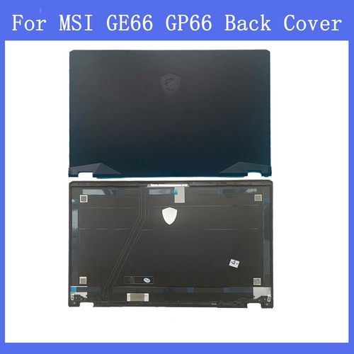For MSI GP66 Vector Leopard MS-1541 1542 1543 Top Back Cover+ Bezel Hinges Black - Afbeelding 2 van 8