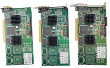 (LOT OF 3) - MATROX MGI G2+/DUALP-PL BOARD GRAPHIC CARD VIDEO CARD