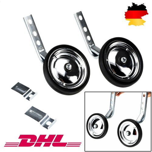 Bicycle Training Wheel Set Kids Wheels Adjustable Bike 12/14/16/18/20inch Boy - Picture 5 of 12
