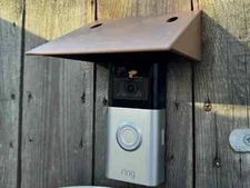 Universal XL Video Doorbell Rain Cover / Sun anti-glare hood Ring Blink Nest