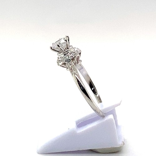 18K 750 Gold Solitaire 1,115ct Diamond Ring RG55 Diamant Solitär Unikat Brillant - Bild 15 von 24