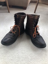 justin men's double comfort lacer work boots