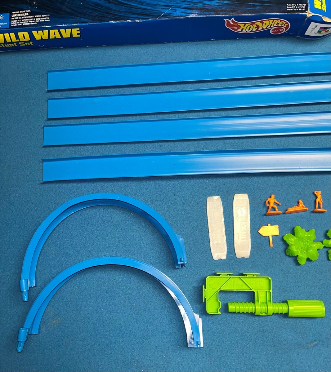 Vintage 1997 Hot Wheels Wild Wave Stunt Set - Mattel | eBay