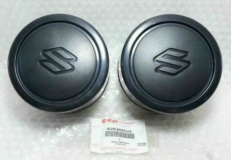 2件装正品轮毂中心盖SUZUKI VITARA ESCUDO SIDEKICK SAMURAI JIMNY SIERRA — 第 2/4 张图片