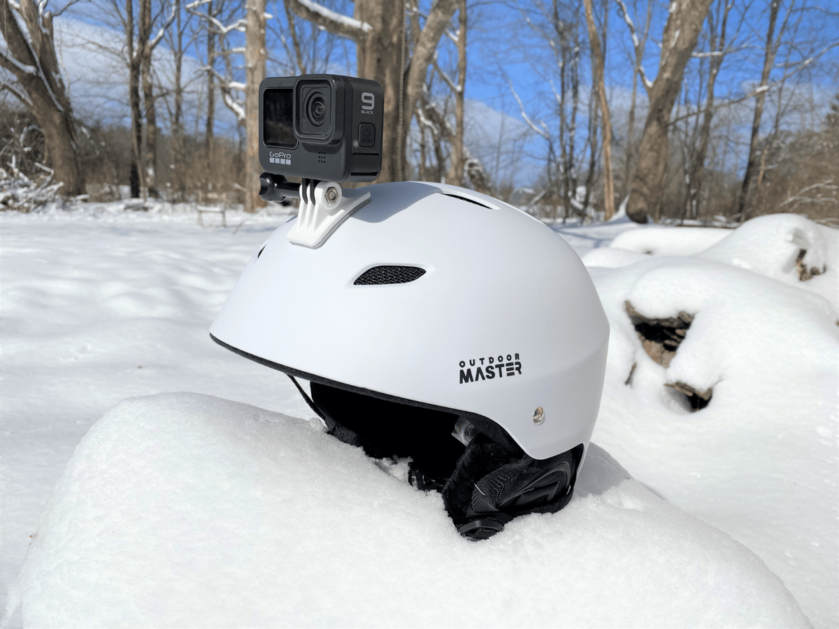 go pro for snowboard helmet Universal Ski Camera Mount It can also be attached to most gears and large objects with an adhesive Mount Your GoPro On Your