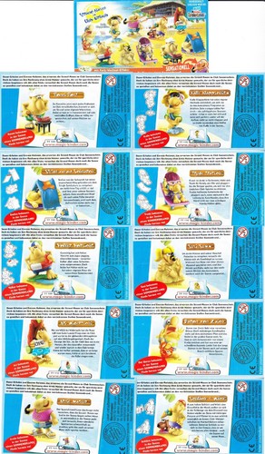 Satz BPZ-Beipackzettel komplett-Ü-EI/Überraschungsei-FERRERO-Auswahl : - Picture 114 of 126