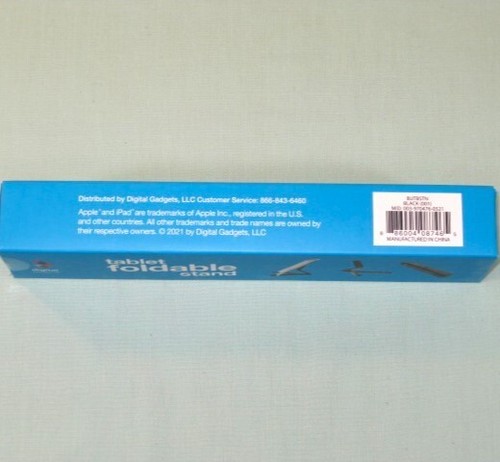 Foldable Stand for iPad or Tablet by Digital Basics NEW Black - 第 9/9 張圖片