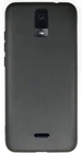 For BLU View 3 B140DL - Black TPU Gummy Rubber Phone Case Skin Silicone Cover