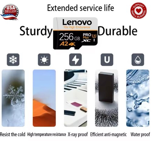 Lenovo Micro Sd Card Micro TF SD Card 256GB 512GB 1TB 2TB - Picture 21 of 32