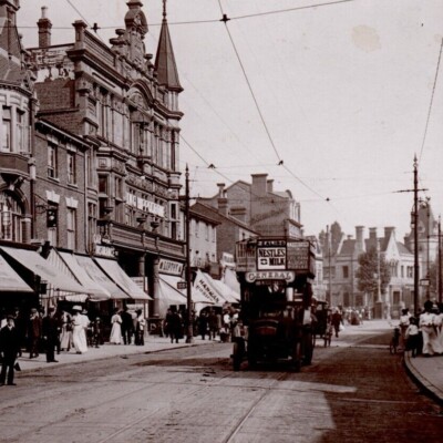Ealing Broadway Wakefields Ealing W Nestles Hieatt & Gregory Harman Hosiery RPPC