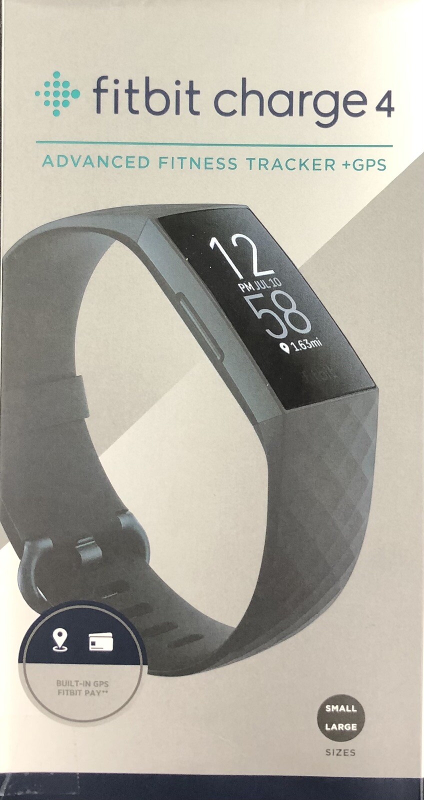 Fitbit Charge 3 Advanced Fitness Health Tracker with Heart Rate Monitor - See Description-image