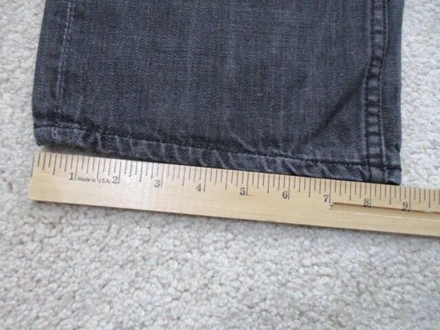 Vintage G Unit Baggy Wide Leg Black Denim Jeans Mens 32 x 32 Y2K Hip Hop G-Unit - Image 3 of 4