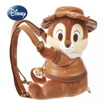 Disney Store Japan Chip and Dale Rescue Rangers Plush Backpack 2019 No Tags