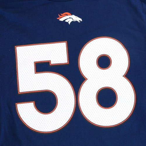 Maglia Maglietta Manica Lunga NFL Majestic "Eligible Receiver" Collezione - Foto 5 di 67
