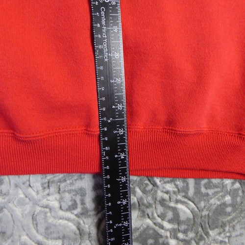 Vintage Committee 300 Sweatshirt Mens Large Red Crewneck Racing Embroidered - Picture 6 of 8