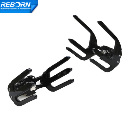 Reborn Pro 2 Quick Release Wakeboard Rack plus Wakeboard/Kneeboard Rack Black - Bild 1 von 4