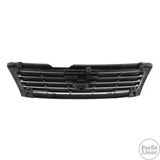 Black Front Grille Assembly Replacement Fit 95-97 Nissan Sentra 200SX