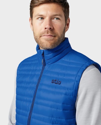 Stio Men's Pinion Down Vest In Cosmic New Sealed - Picture 3 of 12