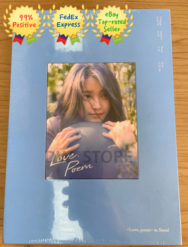 IU Tour Concert Love, Poem in Seoul 2019 Blu-ray / Express / New