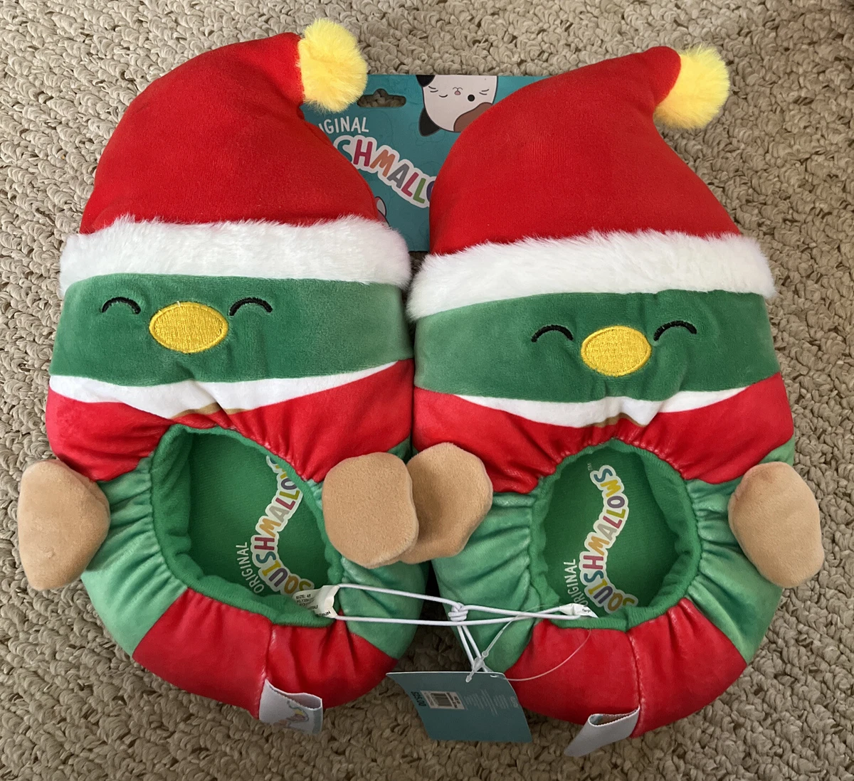 Christmas slippers for kids sale