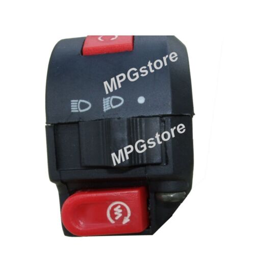 Start Light Kill Left Handlebar Switch 50cc-250cc ATV Dirt Pit Bike Go Kart Quad - Foto 2 di 4