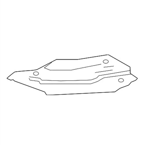 Left Right Front Grille Cover For 18-22 Honda Accord 71164-TVA-A00 71169-TVA-A00 - Picture 6 of 11