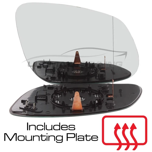 Wing Mirror Glass Porsche Cayenne 955 2003-2007 Heated Aspherical Drivers Side