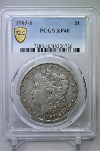 1903-S $1 Morgan Silver Dollar PCGS XF40 Very Original Patina #6726