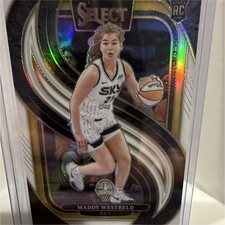 Panini 2025 WNBA White Select /99 Maddy Westbeld Rookie RC Prizm #134